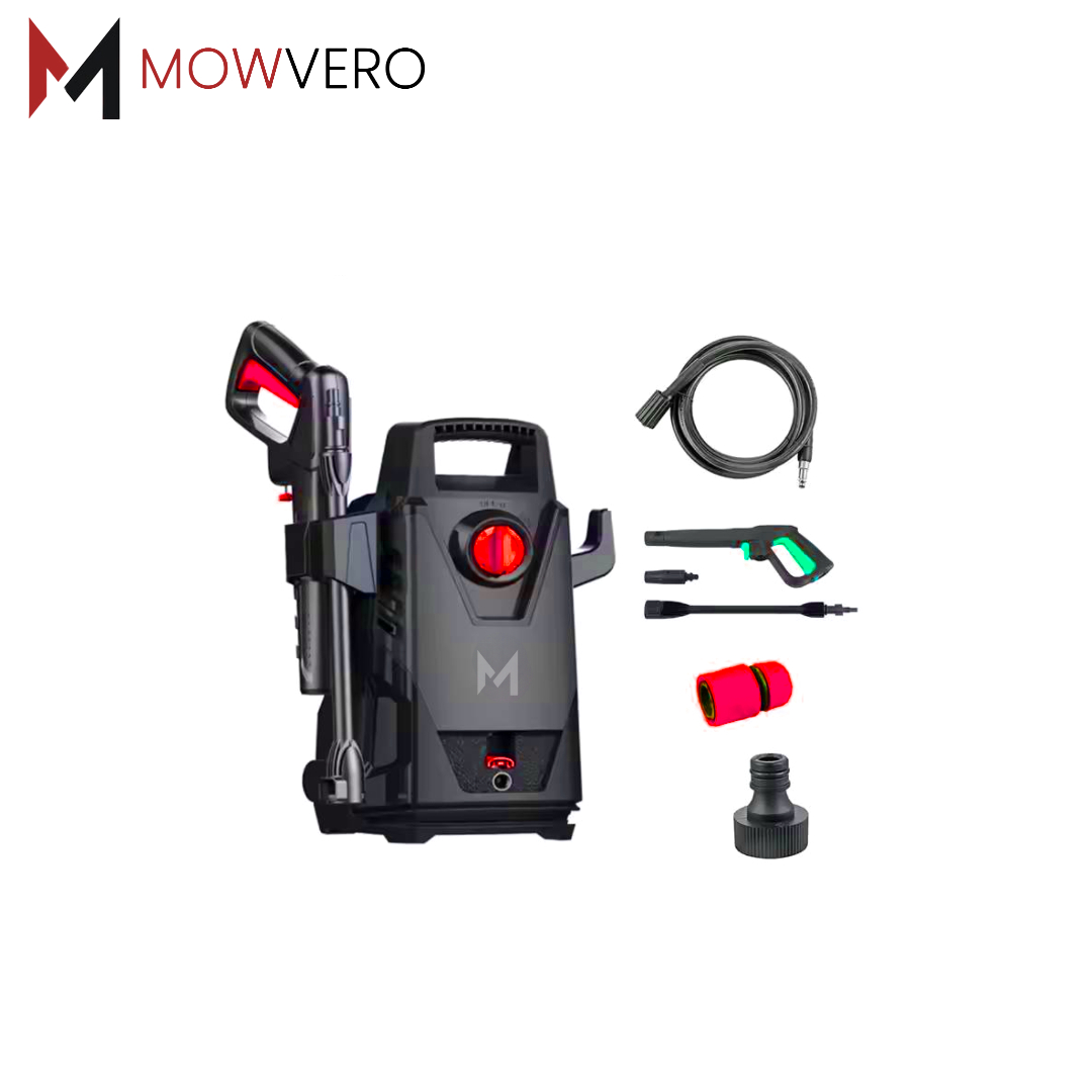 Mowvero Electric Pressure Washer – 135 Bar, 1800W High-Power Cleaner