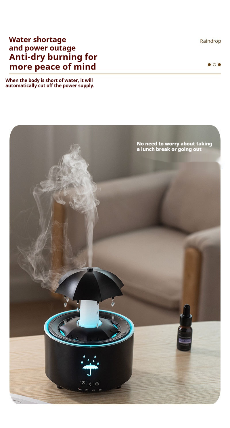 Umbrella Raindrop Aromatherapy Humidifier