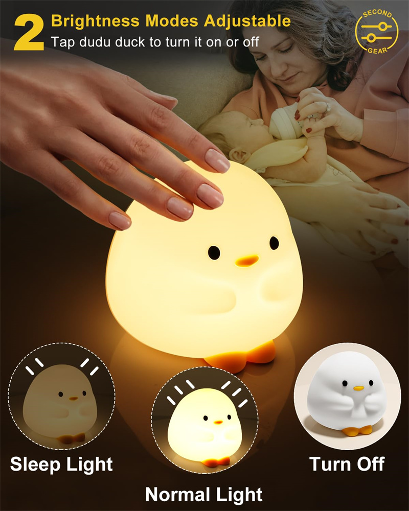 Cute Duck LED Night Lamp